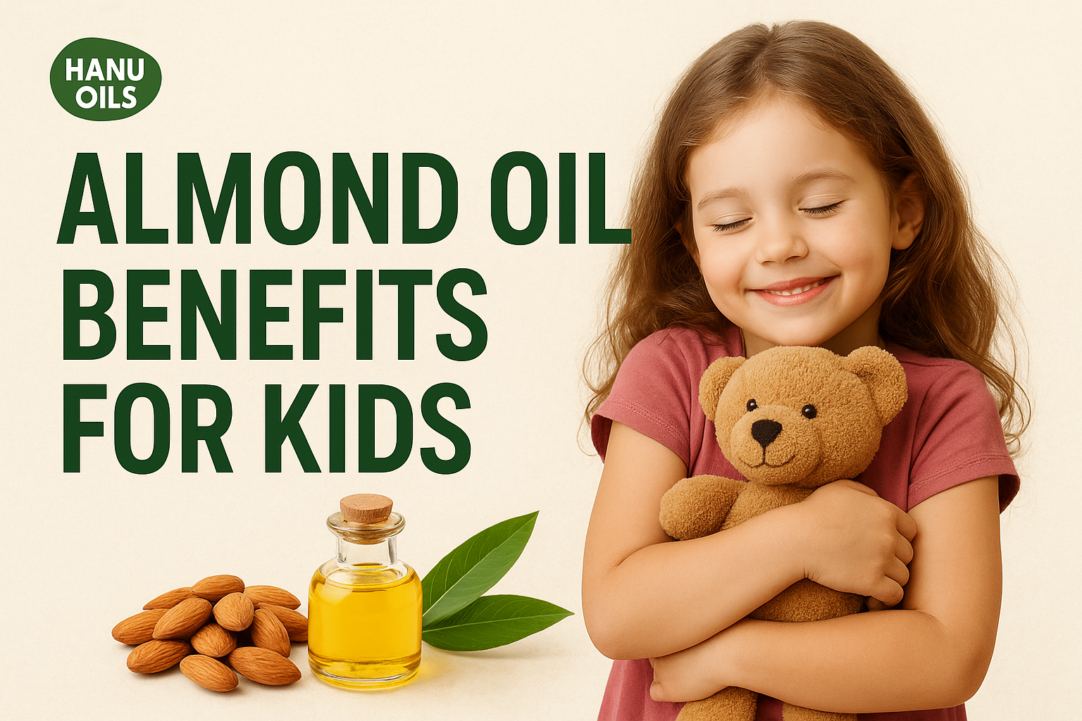 Almond Oil Benefits for Kids – Nature’s Pure Gift for Growing Children
